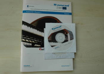 materiały szkoleniowe AutoCAD stopień I + płyty CD