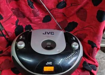 SPRAWNE Boombox Radio CD JVC RD-EZ15 MP3 radioodtwarzacz Stereo SPRAWNE Boombox Radio CD JVC RD-EZ15 MP3 radioodtwarzacz Stereo