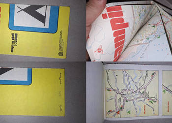 Campingi w Polsce – 8 wydanie PRL, oryginał 1981, mapa niski nakład