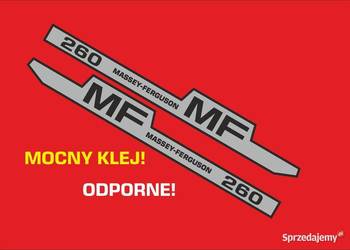 naklejki massey ferguson 260