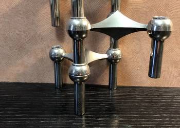 Świecznik chrom Nagel 3 moduły