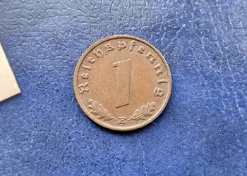 Stare monety 1 pfennig 1938 E NIemcy Stare monety 1 pfennig 1938 E NIemcy