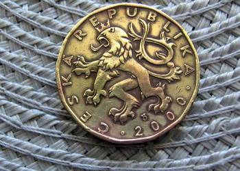 Czechy 20 Koron 2000r - Milenium 2000 r