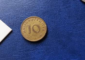 Stare monety 10 reichsfenig 1939 A Niemcy