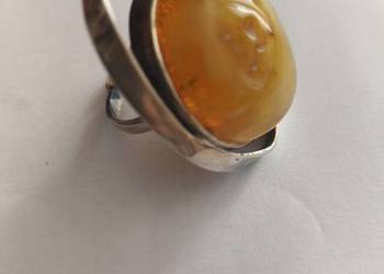 Pierścionek Bursztyn