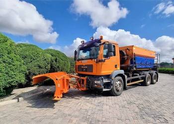 MAN TGM 26.330 6x4 piaskarka SCHMIDT 9,25m3