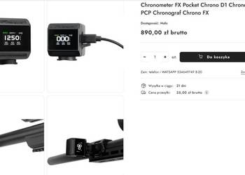 Chronometer FX Pocket Chrono D1 Chronograf PCP Chronograf Chrono FX