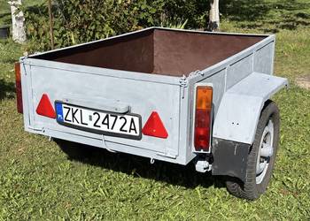 Lekka przyczepa samochodowa typu SAM 150x100 cm DMC 570 kg