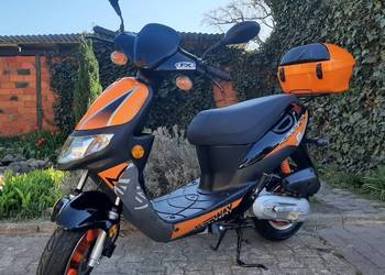 Mega zadbany skuter Keeway Hurricane 50 2t 2007r 1061km 50km/h kufer