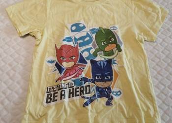 Koszulka, żółta, T-shirt, Pidżamersi, 128, E Plus M (Odzież)