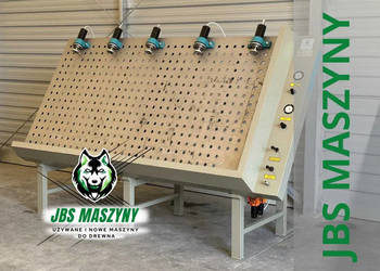 Prasa pneumatyczna otworowa RAMARCH PNC 7 | Stan BDB | JBS Maszyny Stolarsk