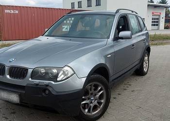 Okazja!BMW X3 2004r 2.0D 150KM 4x4 DobryStan! Klima! Alu! Polecam! Zamiana