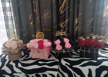 Wieczne róże flower box