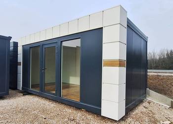 Dom mieszkalny całoroczny letniskowy z płyty PIR 100 kontener pawilon