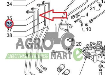 5092065 RURKA HYDRAULICZNA CNH