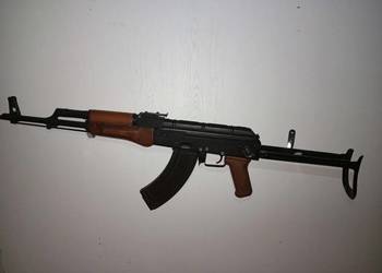 Replika ASG KBK AKMS Full metal drewno AK 47/74