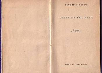 (8371) ZIELONY PROMIEŃ – LEONID SOBOLEW