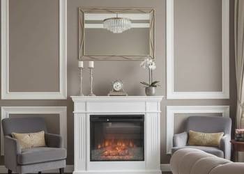 Komienk Wonder wkład Dimplex 28 atrapa drewno PREMIUM