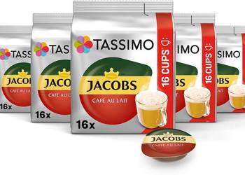 Kapsułki Tassimo Jacobs CAFE AU LAIT, 80 sztuk