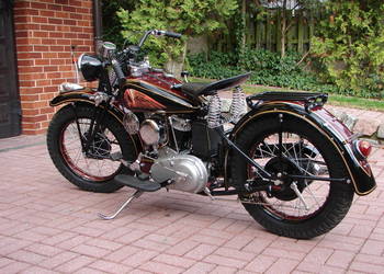 Indian Chief, 741- motocykl z papierami