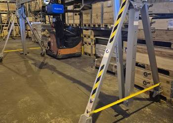 Mobilna aluminiowa suwnica bramowa Planeta RAPK-M-6 udźwig 2000 kg