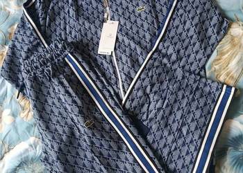 Komplet dresowy Lacoste Monogram - wygodny, XL regular fit
