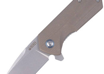 Nóż składany Kubey Knife Campe, Tan G10, Sandblast D2 (KU203C) Nóż składany Kubey Knife Campe, Tan G10, Sandblast D2 (KU203C)