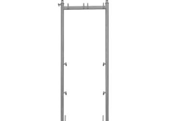 Rama stalowa 200 cm rama rusztowania stojak stalowy budowlany element stal