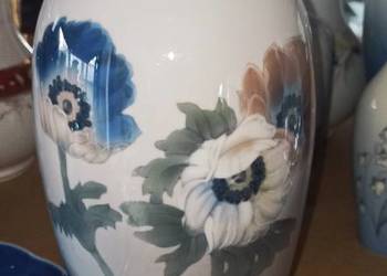 Wazon z kwiatami. Royal Copenhaga. B & G.  Denmark. 1950r. Wazon z kwiatami. Royal Copenhaga. B & G.  Denmark. 1950r.