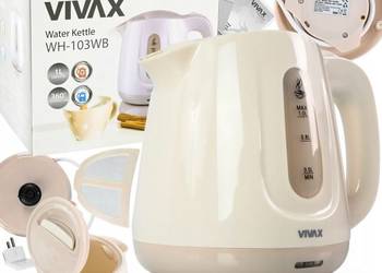 Czajnik elektryczny Vivax WH-103WB 1100 W 1 l biały