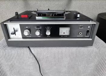 magnetofon szpulowy  Sony tc 230 vintage z kolumnami