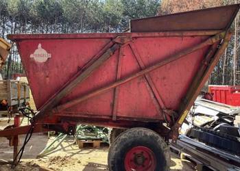 Wywrotka • Przyczepa rolnicza • Stabilna konstrukcja