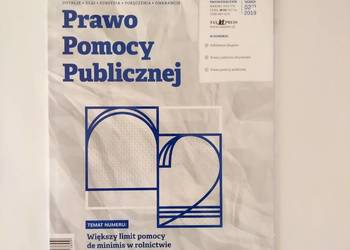 Prawo pomocy publicznej. Dwumiesięcznik Marzec 2019 02/2019