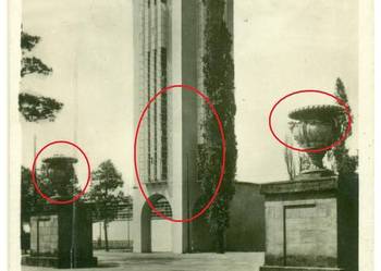 Dresden Am Eingang ser Hauptallee zum Gr. Garten Drezno