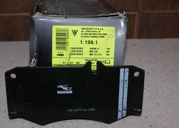 KLOCKI RAICAM 1.402.0 MERCEDES 207-310 Zestaw klocków, hamul