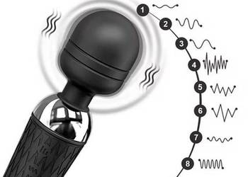 Masażer stymulator wodoodporny fiolet