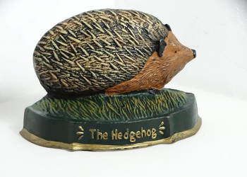 Stoper do drzwi Jeż / Odbojnik żeliwny vintage "The Hedgehog" 1,7 kg