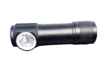 Latarka czołowa boczna taktyczna zoom USB MB-14142