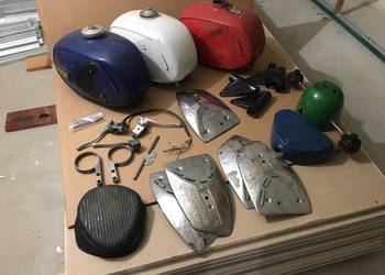 MZ ES TS 125 150 250 250/1 lampa kierunki uchwyt gumy licznik