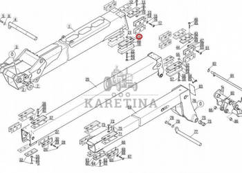 Ślizgi Ramienia Manitou - UŻYWANE DO KAŻDEGO MODELU