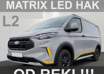 Ford Transit Custom 150KM L2 Trail Matrix LED Super Cena Hak Skóra Kamera …