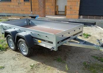 Przyczepa samochodowa Martz Basic 264x126 2 osiowa przyczepka
