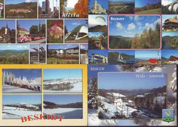 K. Poczt. Widoki - Beskidy **   4 poz.