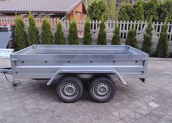 Przyczepka lekka 2 osiowa NEPTUN REMORQUE 2 Dmc 750kg Cała Odnowiona.