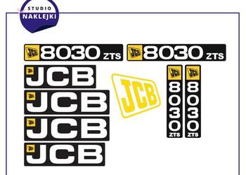Naklejki JCB ZTS 8025 / 8030 / 8035 / 8045 / 8055 Zestaw