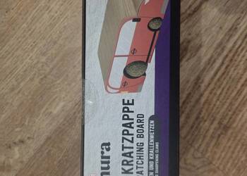 Drapak dla kota 3w1 Carinura kartonowy samochód z kocimiętką