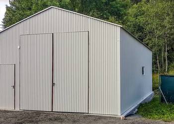 Blaszana hala 6×10 m – biały