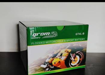 Akumulator motocyklowy 4Ah GROM YB4L-B GT4L-B 12V 60A P+
