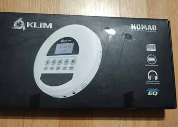 Discman KLIM Nomad - nowa wersja - przenośny odtwarzacz CD Walkman z długot