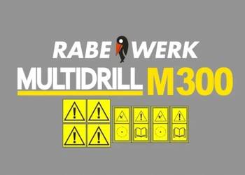 Naklejki oklejenie RABEWERK MULTIDRILL M300 Zamiennik